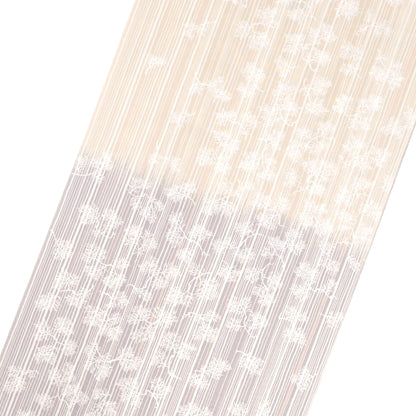 東レシルック 小紋 ～kifkif～「根引松」 白茶 【袷・単衣用】