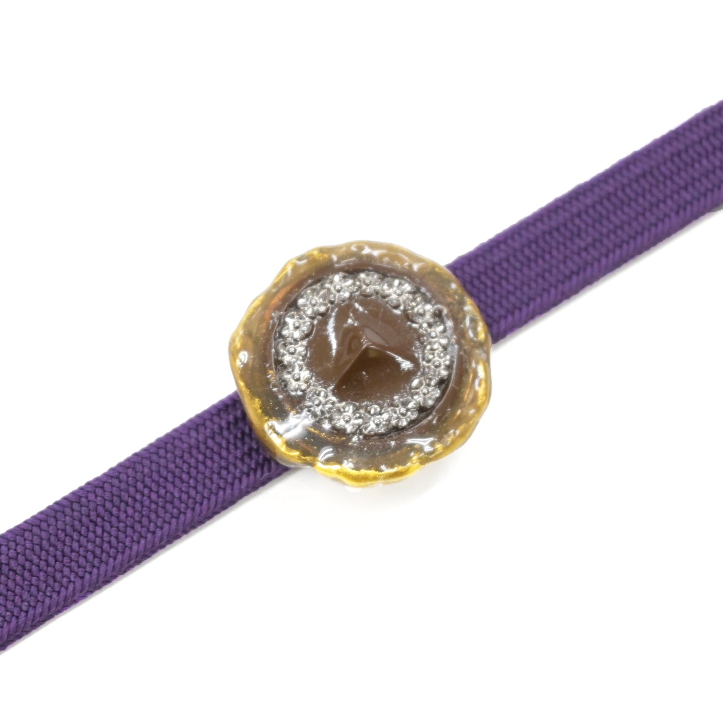 【ヨーロピアンガラス】帯留め