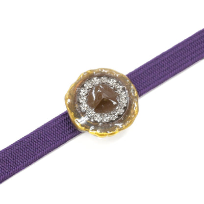 【ヨーロピアンガラス】帯留め