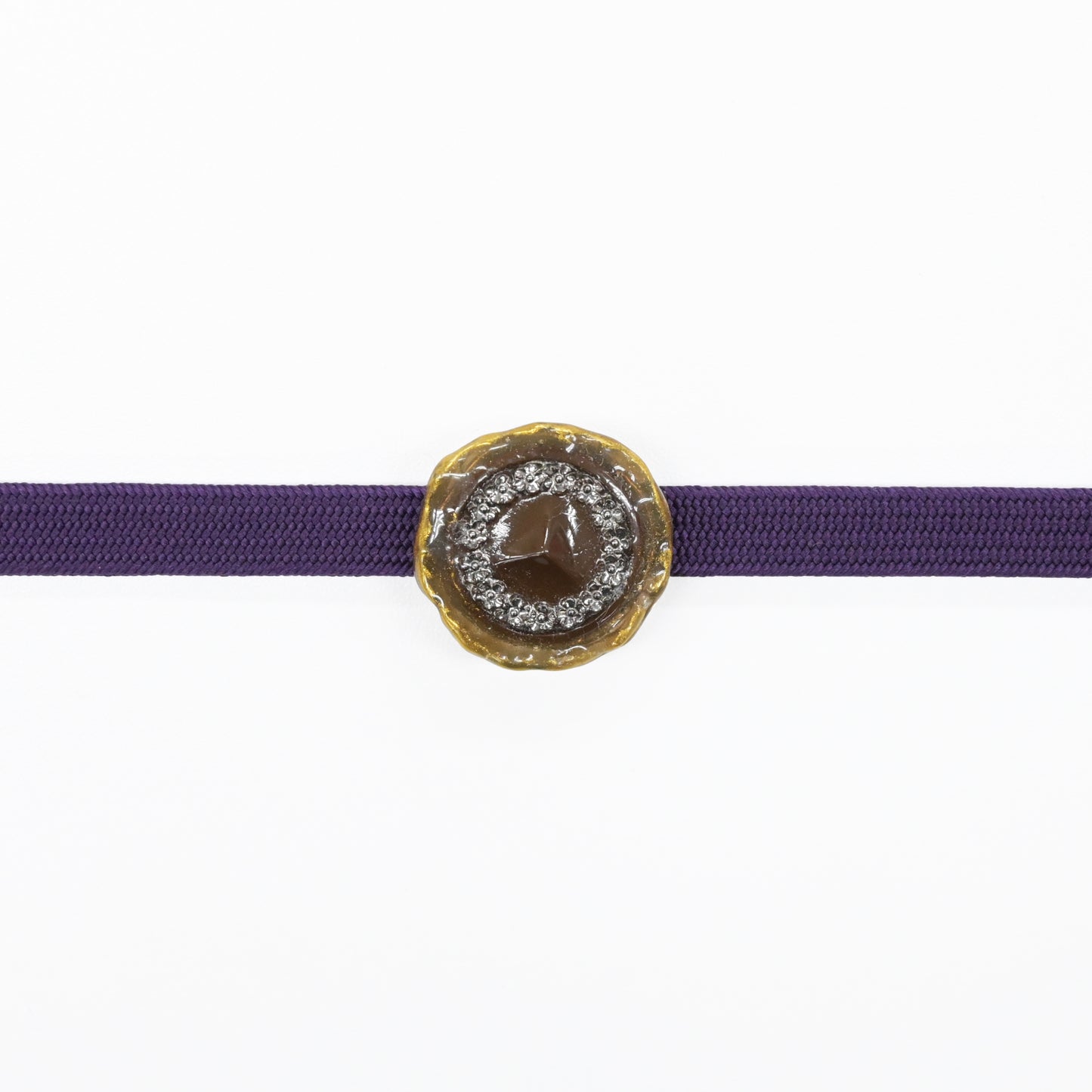 【ヨーロピアンガラス】帯留め