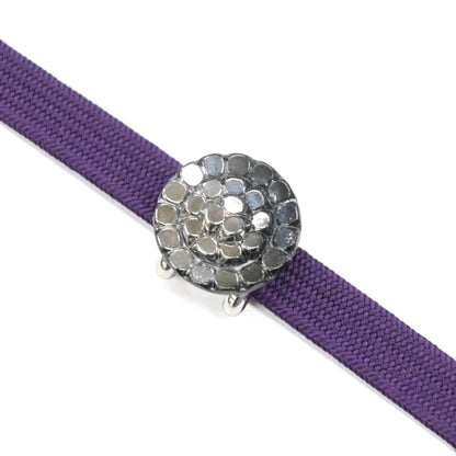 【ヨーロピアンガラス】帯留め