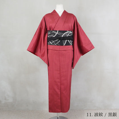 【Kimono-Factory-nono】サッシュベルト帯 正絹帯地date（デイト）