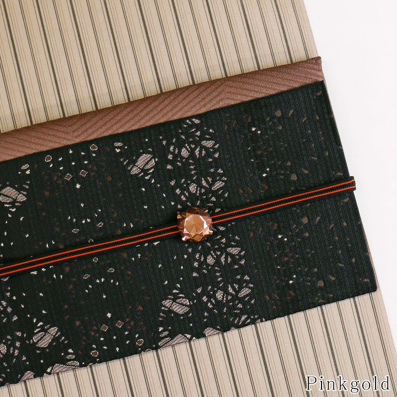 【Kimono-Factory-nono】真鍮帯留め Diamond