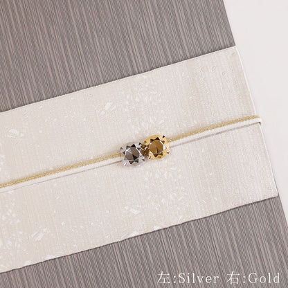 【Kimono-Factory-nono】真鍮帯留め Diamond