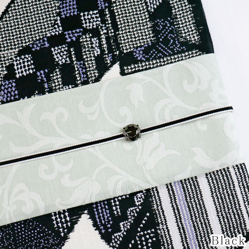 【Kimono-Factory-nono】真鍮帯留め Diamond