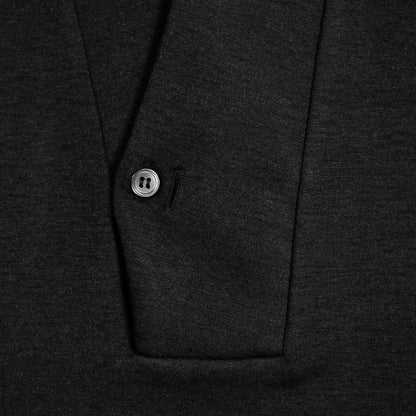 【Kimono-Factory-nono】男物襦袢衿Tシャツ Listo ブラック #紳士用/メンズ