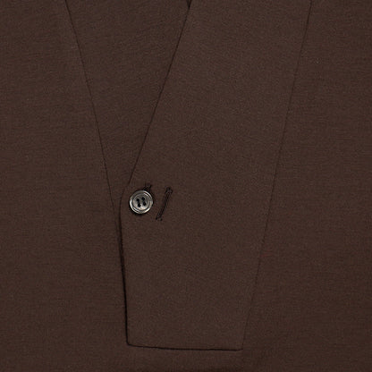 【Kimono-Factory-nono】男物襦袢衿Tシャツ Listo ブラウン #紳士用/メンズ