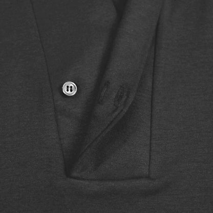 【Kimono-Factory-nono】男物襦袢衿Tシャツ Listo チャコール #紳士用/メンズ