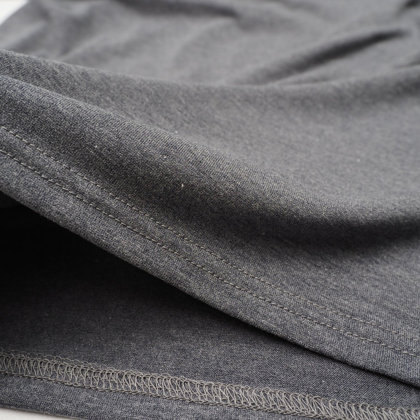 【Kimono-Factory-nono】男物襦袢衿Tシャツ Listo 杢グレー #紳士用/メンズ