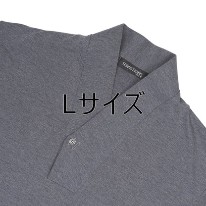 【Kimono-Factory-nono】男物襦袢衿Tシャツ Listo 杢グレー #紳士用/メンズ