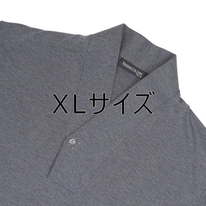 【Kimono-Factory-nono】男物襦袢衿Tシャツ Listo 杢グレー #紳士用/メンズ