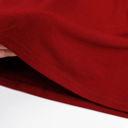 【Kimono-Factory-nono】男物襦袢衿Tシャツ Listo レッド #紳士用/メンズ