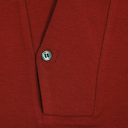 【Kimono-Factory-nono】男物襦袢衿Tシャツ Listo レッド #紳士用/メンズ