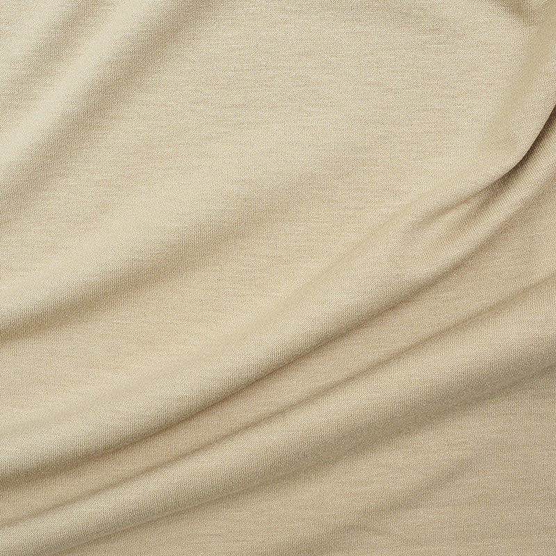 【Kimono-Factory-nono】男物襦袢衿Tシャツ Listo サンドベージュ #紳士用/メンズ