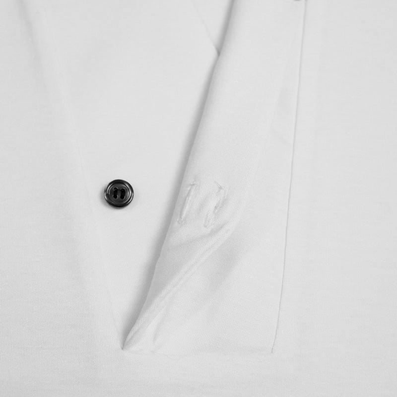 【Kimono-Factory-nono】男物襦袢衿Tシャツ Listo ホワイト #紳士用/メンズ