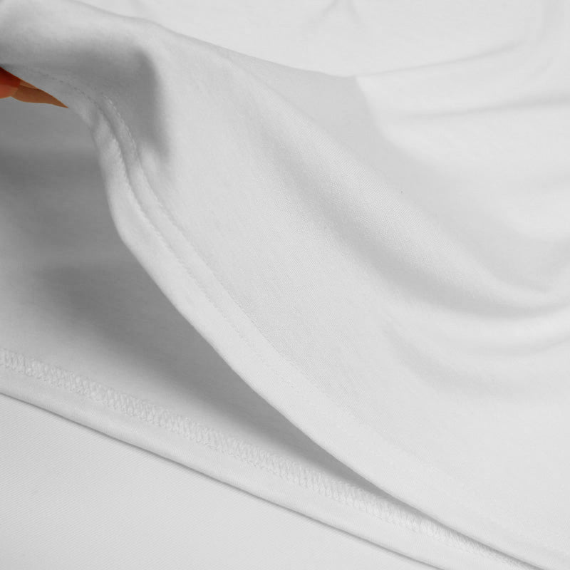 【Kimono-Factory-nono】男物襦袢衿Tシャツ Listo ホワイト #紳士用/メンズ