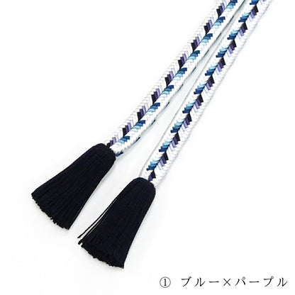 冠組 ゆるぎ帯締め 繧繝-Ungén- 4カラー