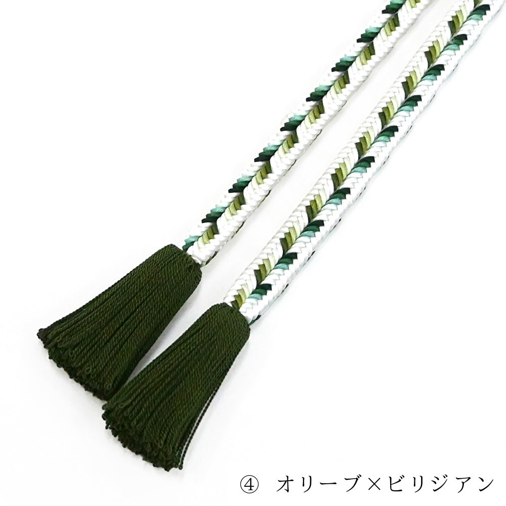 冠組 ゆるぎ帯締め 繧繝-Ungén- 4カラー – KAERUWA