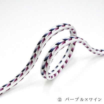 冠組 ゆるぎ帯締め 繧繝-Ungén- 4カラー