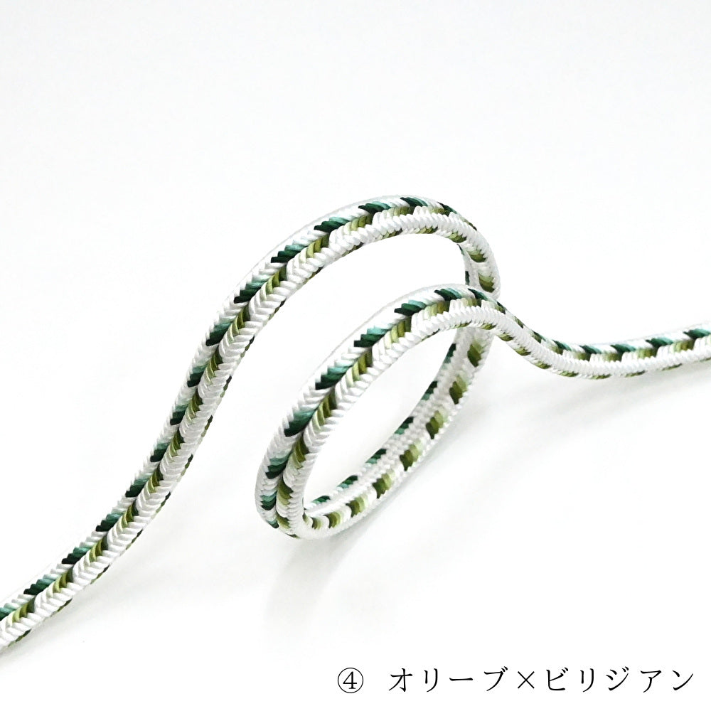 冠組 ゆるぎ帯締め 繧繝-Ungén- 4カラー