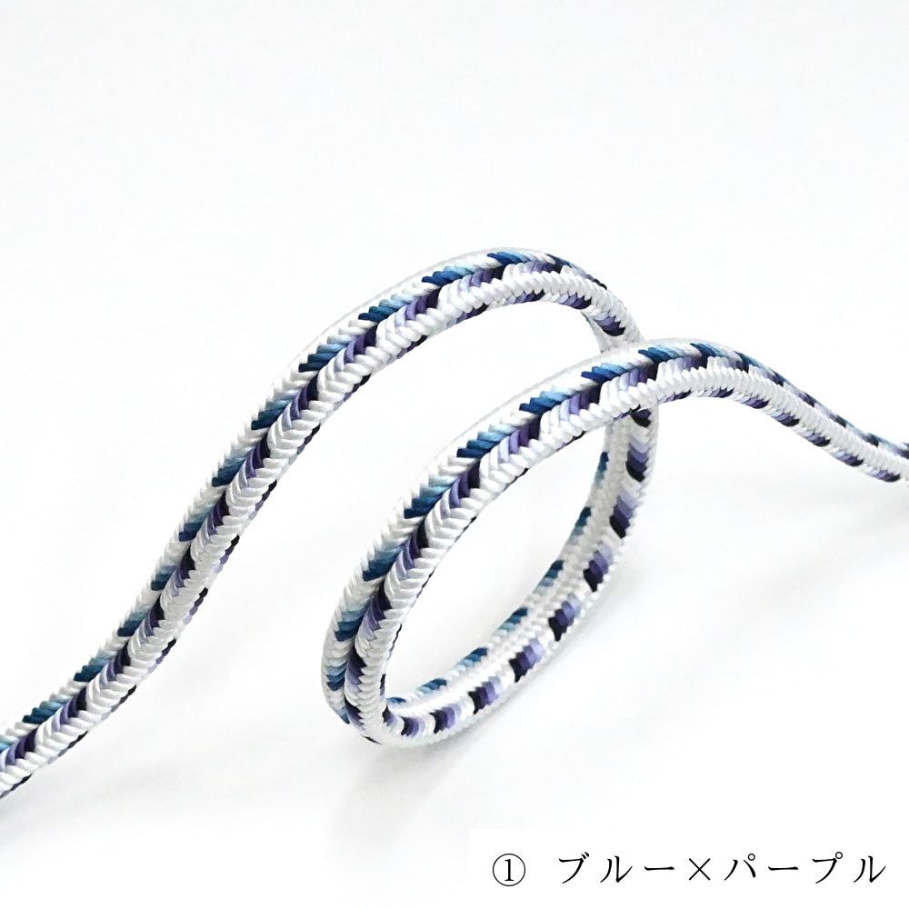 冠組 ゆるぎ帯締め 繧繝-Ungén- 4カラー