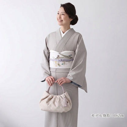 KAERUWAオリジナル　IWASA　ドレープバッグ　『Prima』　ロマンティック　ピンク