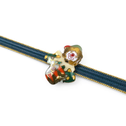 【七宝焼】帯留め -ピエロシリーズ-