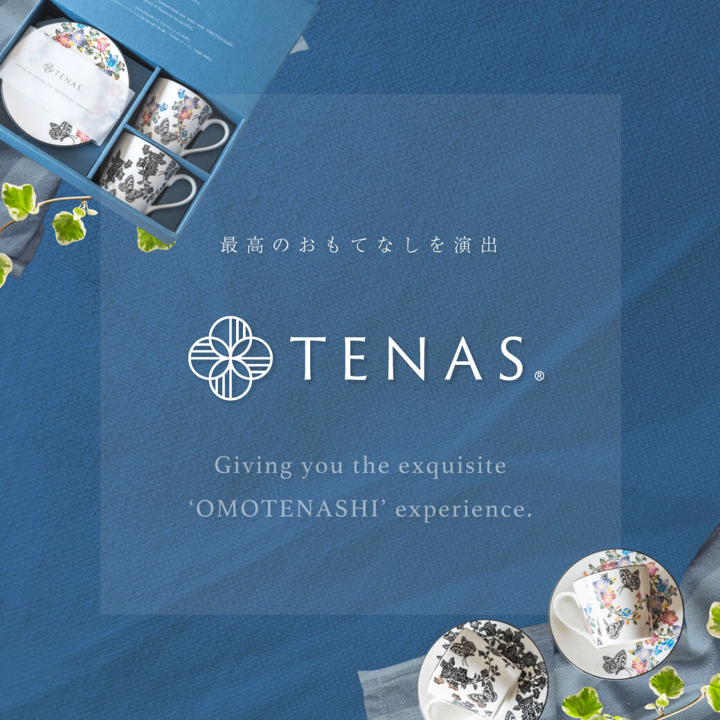 【TENAS】琉球 やふそ紅型_カップ＆ソーサーセット