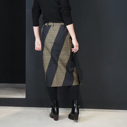 【Kimono-Factory-nono】着物スカート Gritter（ショート丈ver.）