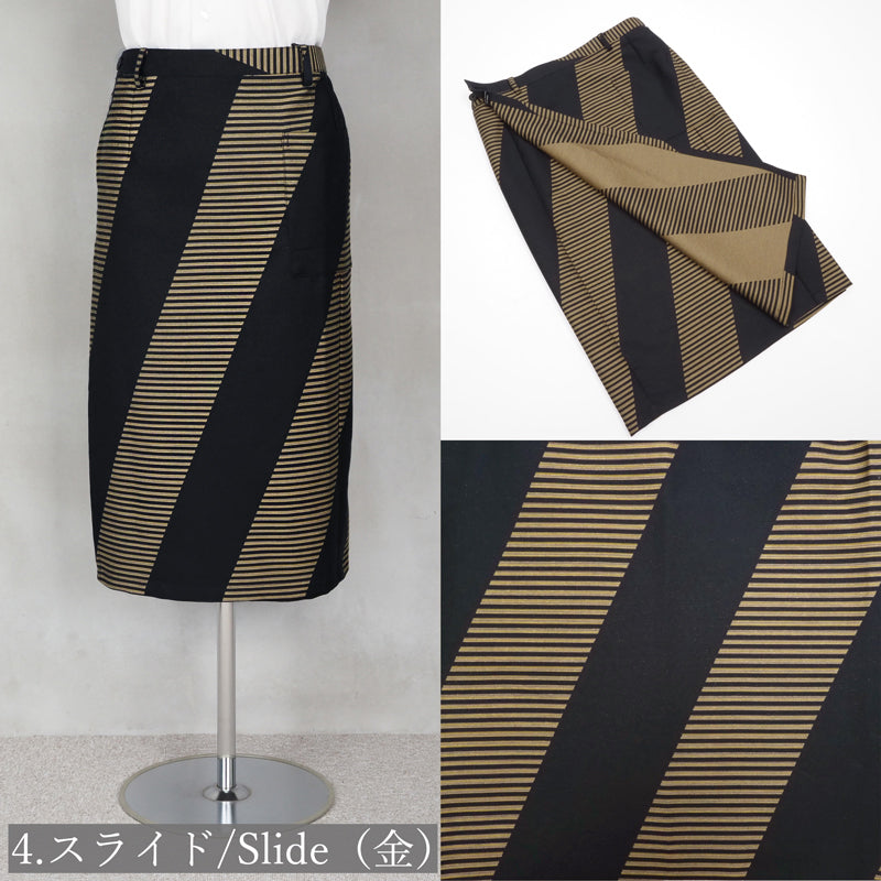 【Kimono-Factory-nono】着物スカート Gritter（ショート丈ver.）