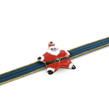 【七宝焼】帯留め クリスマスシリーズ