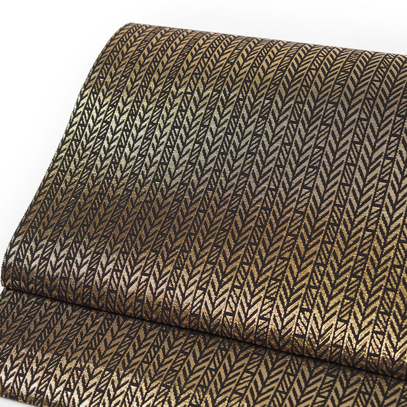 【Kimono-Factory-nono】正絹八寸名古屋帯 仕立て上がり「蘇鉄-sotetsu-」ゴールド