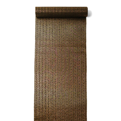 【Kimono-Factory-nono】正絹八寸名古屋帯 仕立て上がり「蘇鉄-sotetsu-」ゴールド