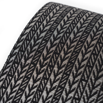 【Kimono-Factory-nono】正絹八寸名古屋帯 仕立て上がり「蘇鉄-sotetsu-」グレー