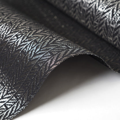 【Kimono-Factory-nono】正絹八寸名古屋帯 仕立て上がり「蘇鉄-sotetsu-」シルバー