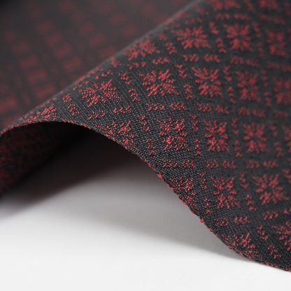 【Kimono-Factory-nono】正絹八寸名古屋帯 仕立て上がり「光龍郷」レッド