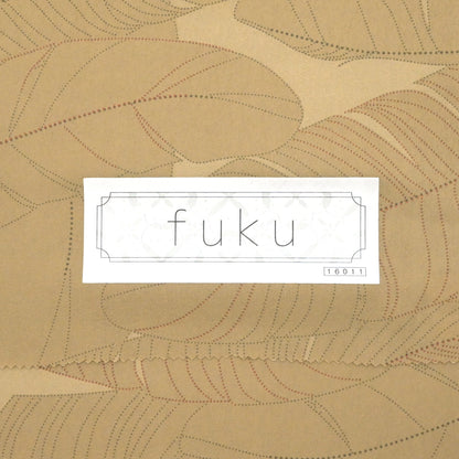 東レシルック 小紋 ～fuku～「鳥」 土器茶　※袷・単衣用※　☆単衣仕立て代が無料☆秋支度応援キャンペーン開催中！