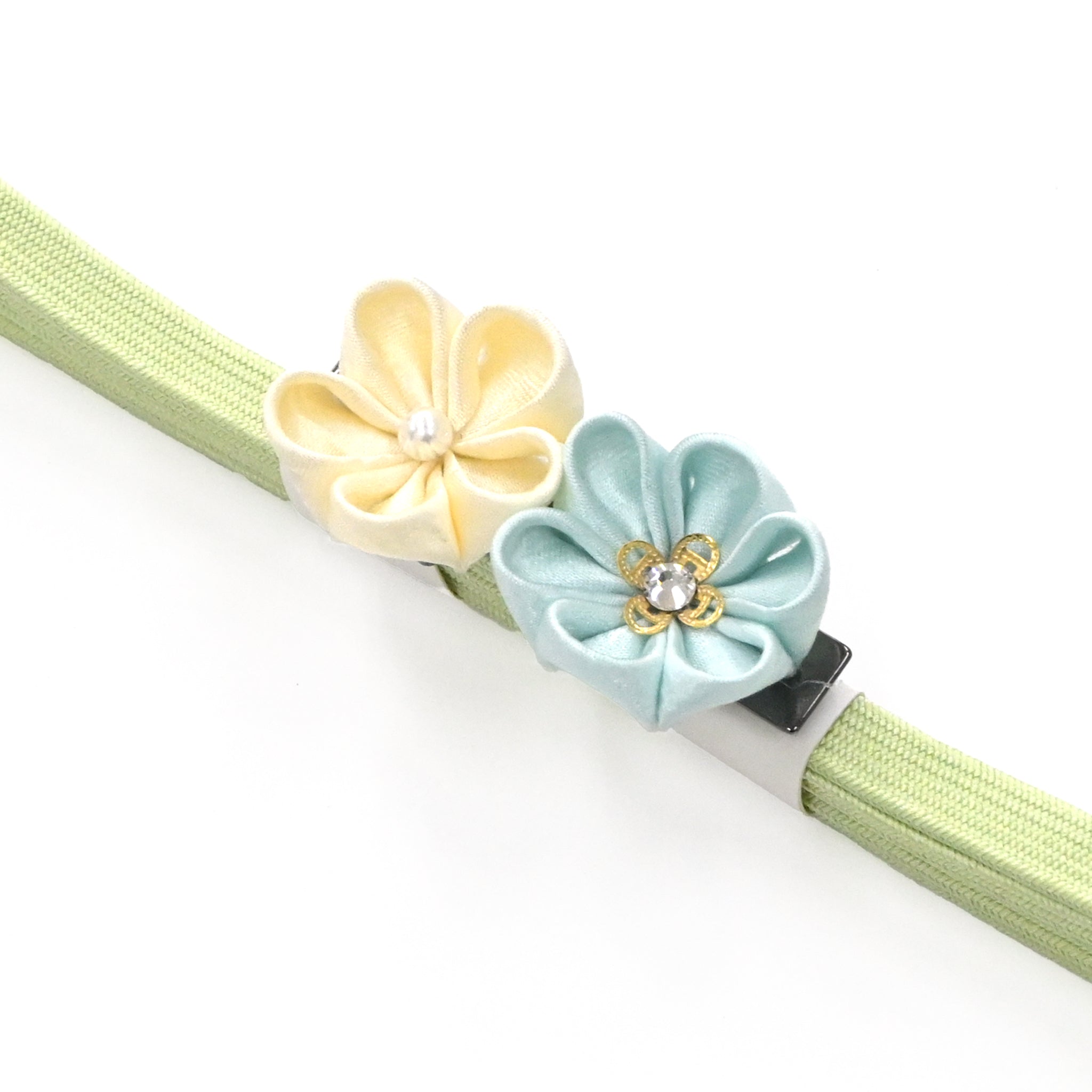 つまみ細工】三分紐＆帯留めセット – KAERUWA