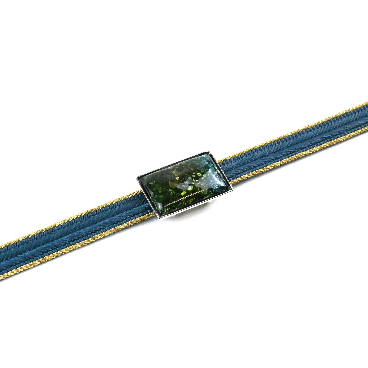 【七宝焼】帯留め -Unmo- 四角 / 5カラー