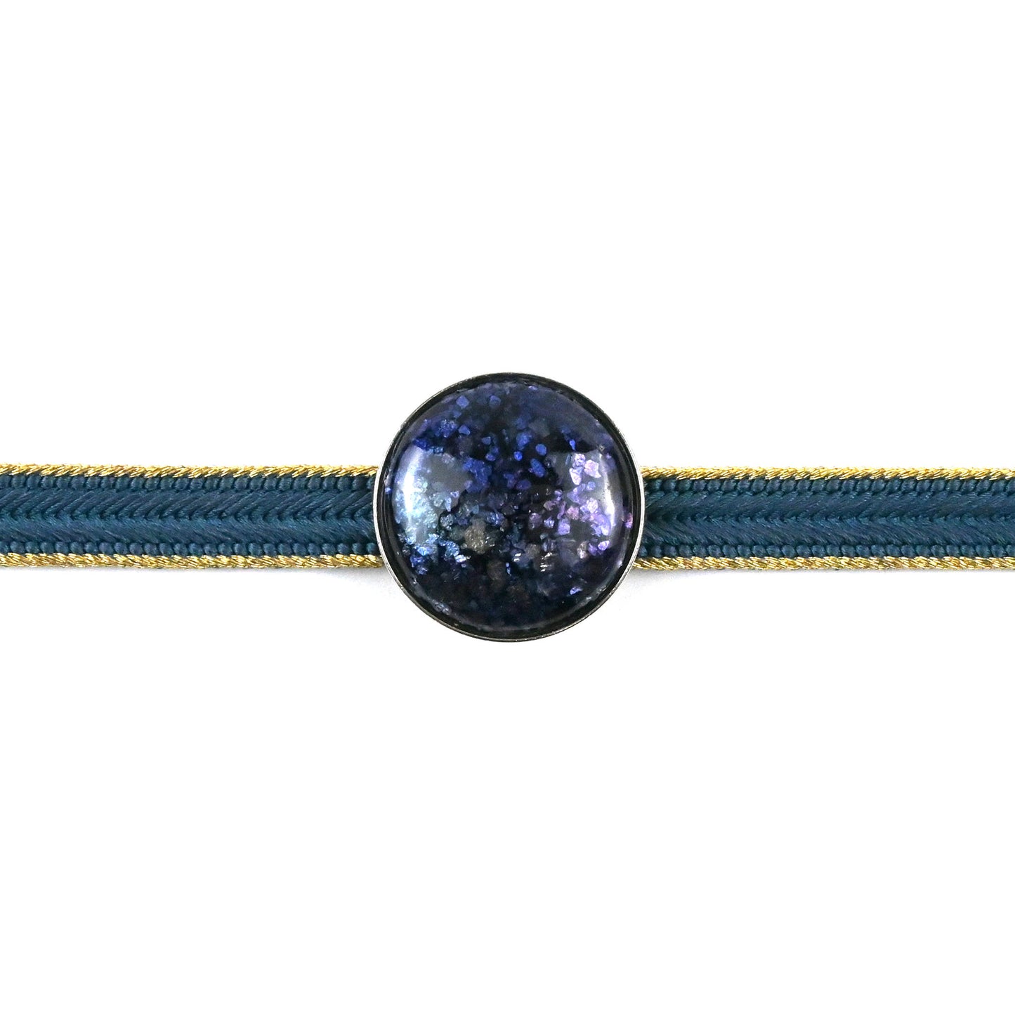 【七宝焼】帯留め -Unmo- 丸型 / 5カラー