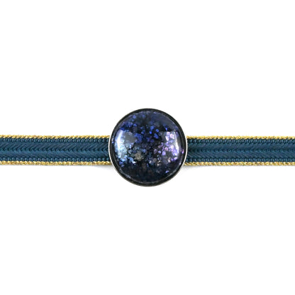 【七宝焼】帯留め -Unmo- 丸型 / 5カラー